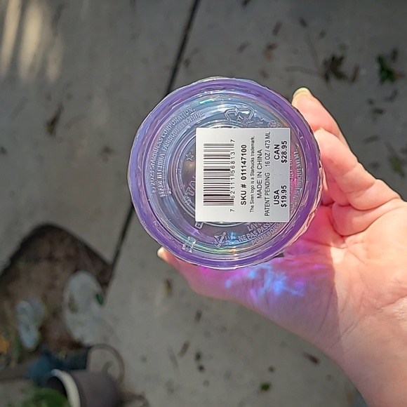 Starbucks unicorn iridescent brand new never used cold cup no longer available!! - Picture 3 of 7